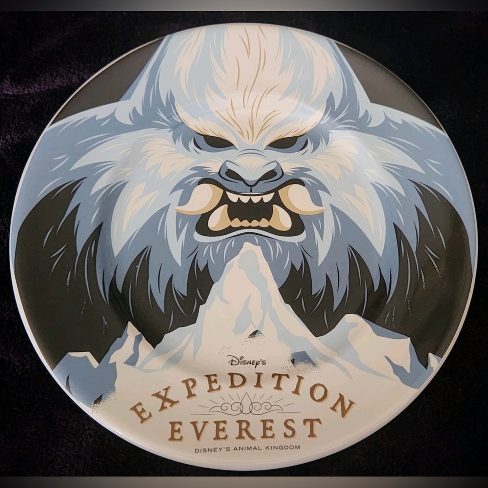 NWT Authentic Disney Parks - Expedition Everest 7” Plate